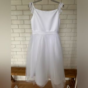 David’s bridal flower girl dress